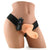 6in Vibrating Hollow Strap On - Beige
