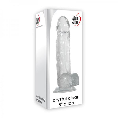 A&e Crystal Clear 8in Dildo